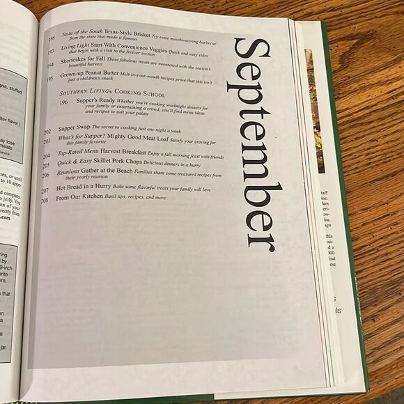 Southern Living, 2003 Annual Recipe Cookbook, 368 pgs, 25th anniversary edition - Picture 5 of 6